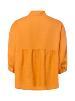 Ipuri Essentials Damen Leinenbluse - Francis in orange