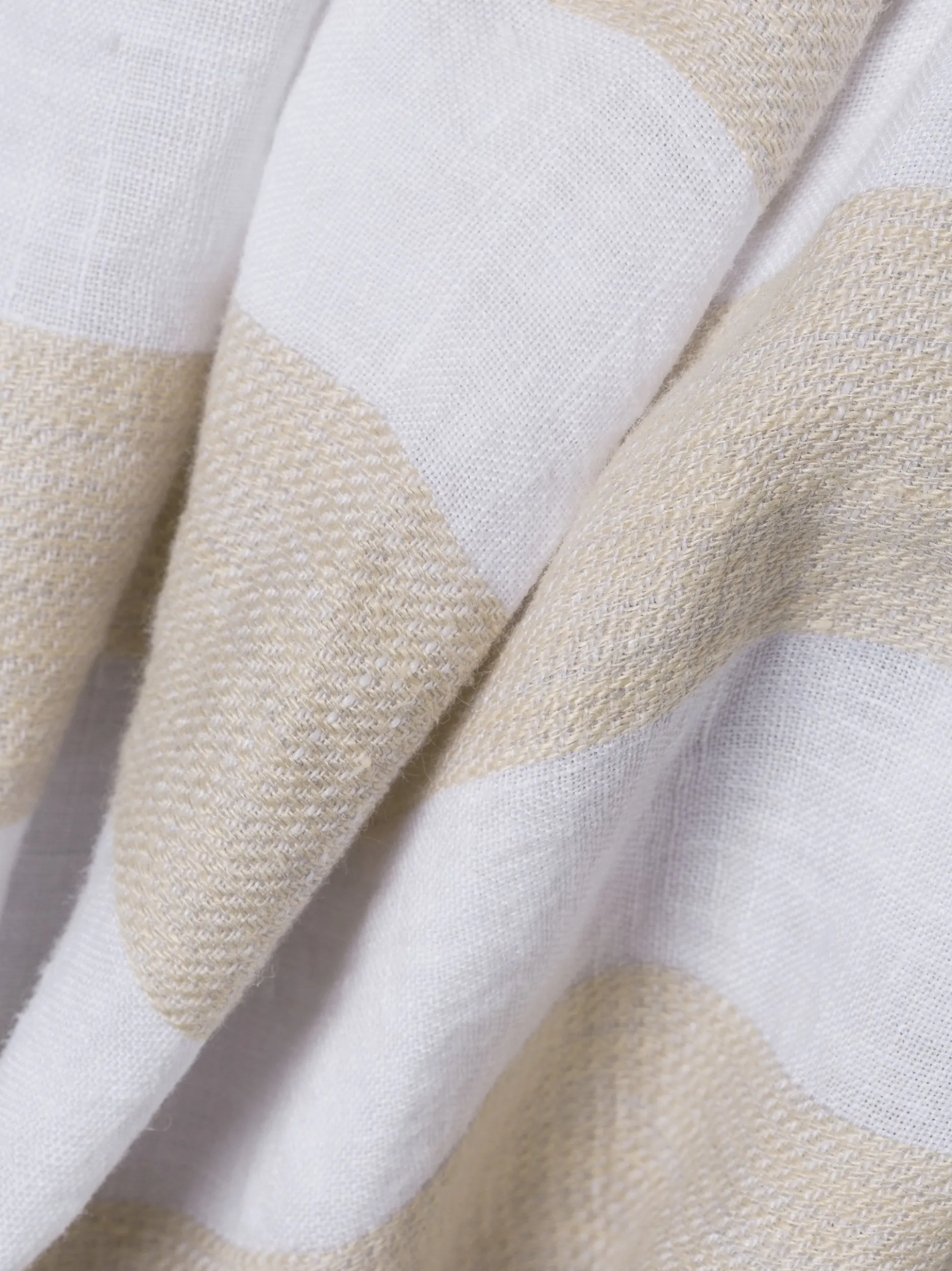 Ipuri Essentials Damen Leinenbluse in beige ecru