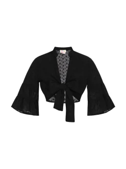 IZIA Damen Bluse in schwarz