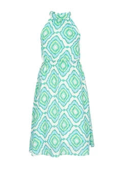 IZIA Damen Kleid in grün - Länge: mittel