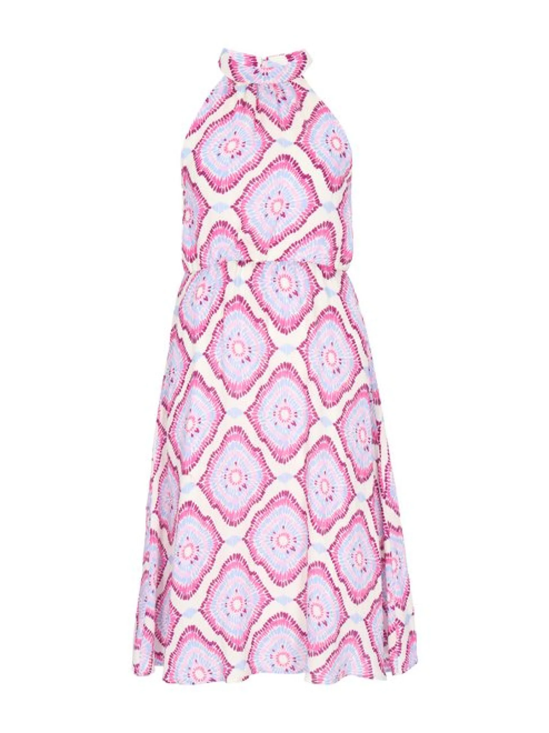 IZIA Damen Kleid in lila - Länge: mittel