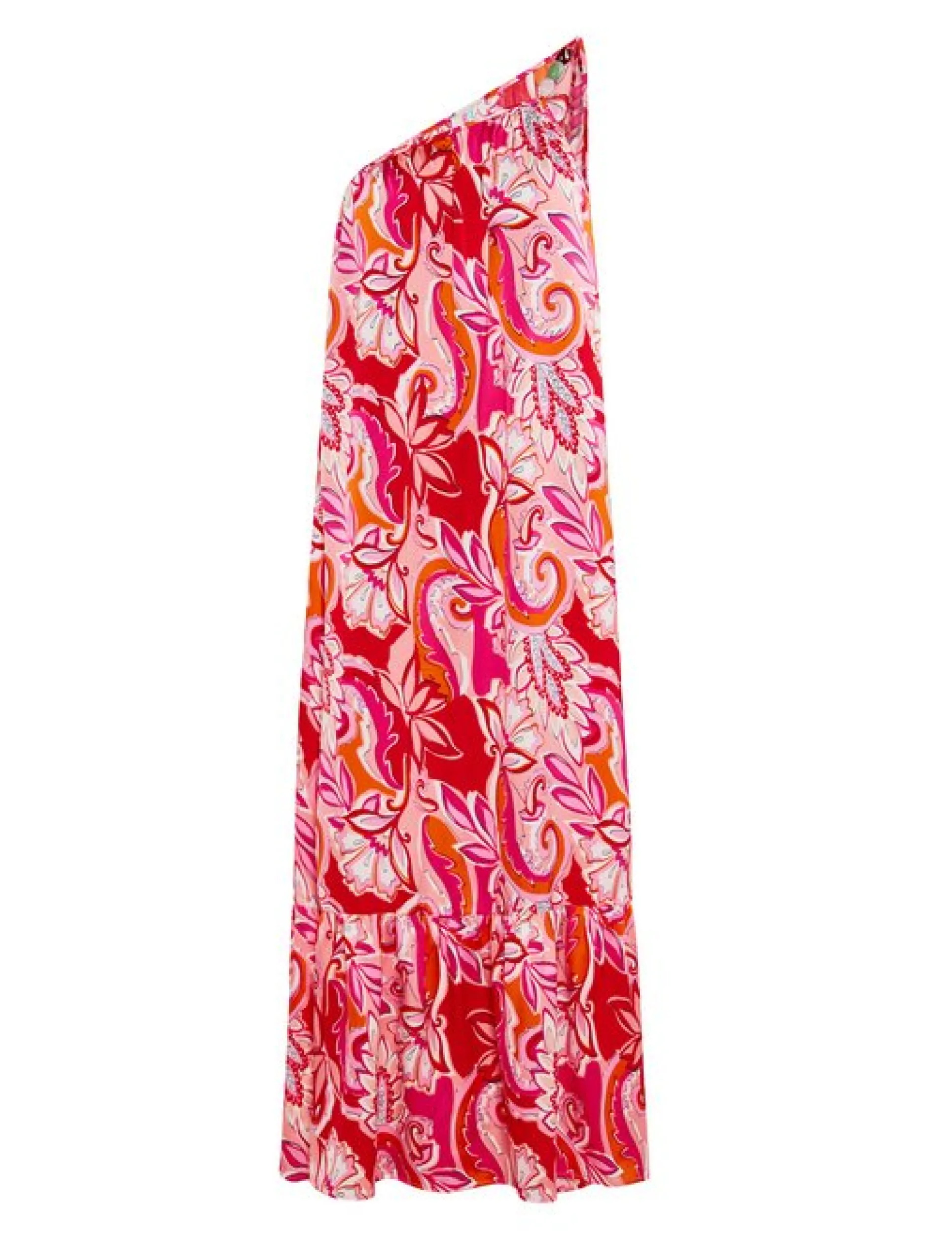 IZIA Damen Kleid in mehrfarbig - Ausschnitt: Cache-Coeur