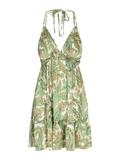 IZIA Damen Kleid in mehrfarbig - Länge: mittel