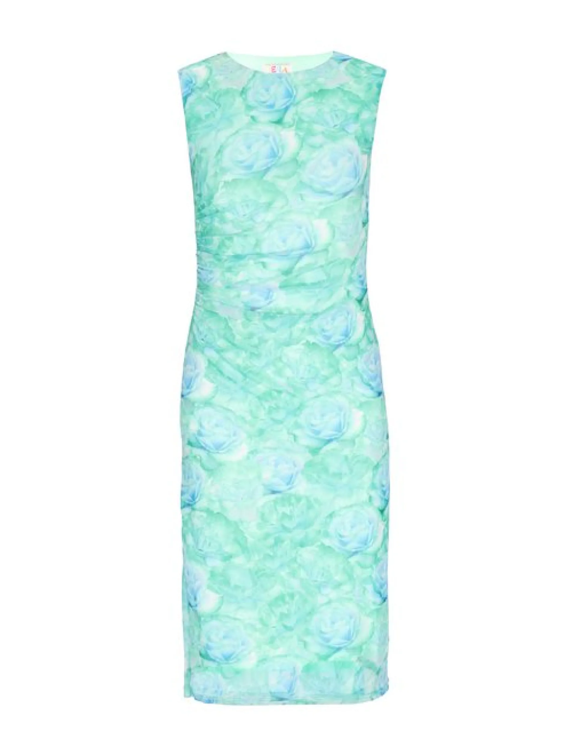 IZIA Damen Kleid in mint - Ausschnitt: Rundhals