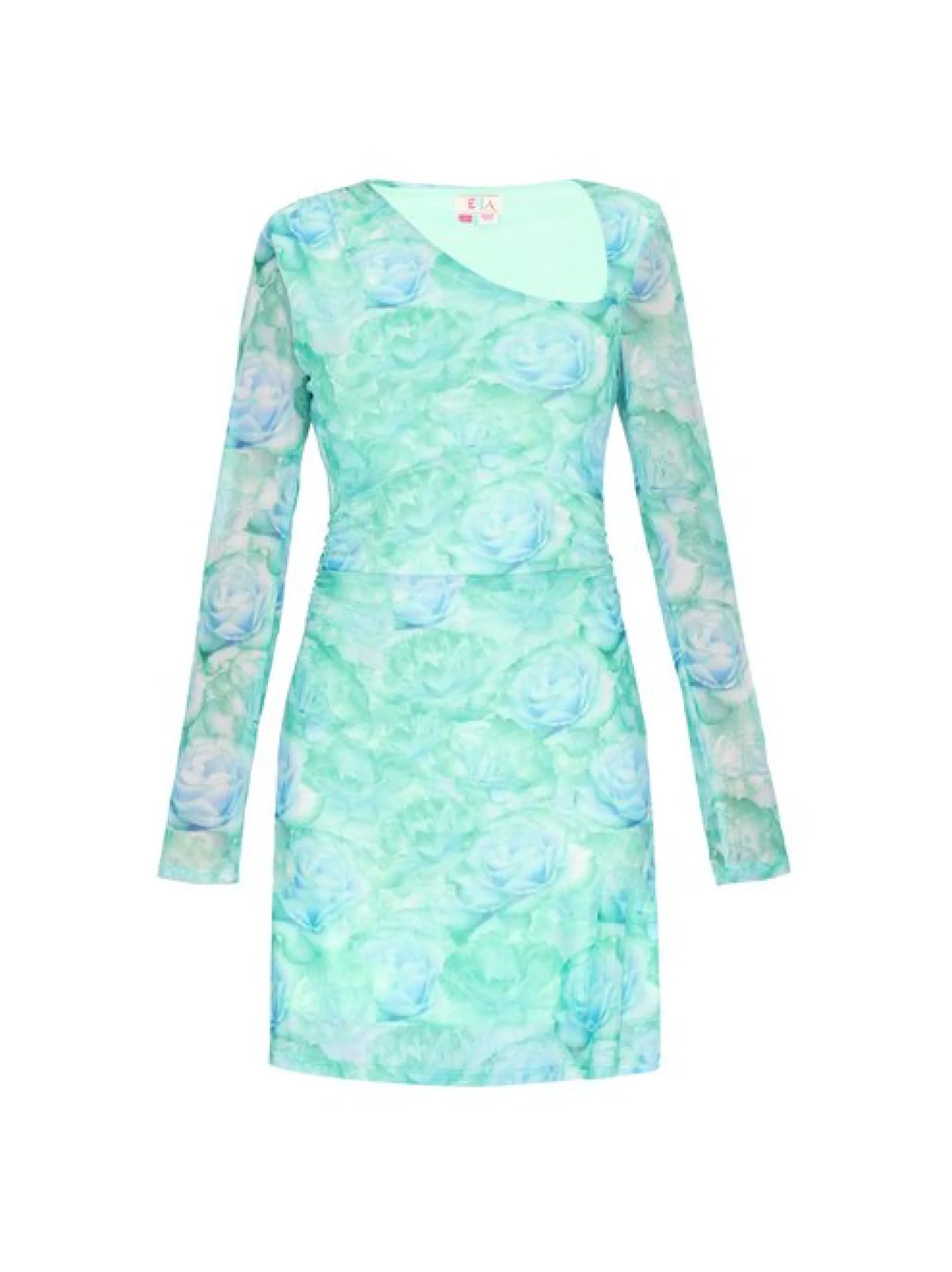 IZIA Damen Kleid in mint - Länge: mittel