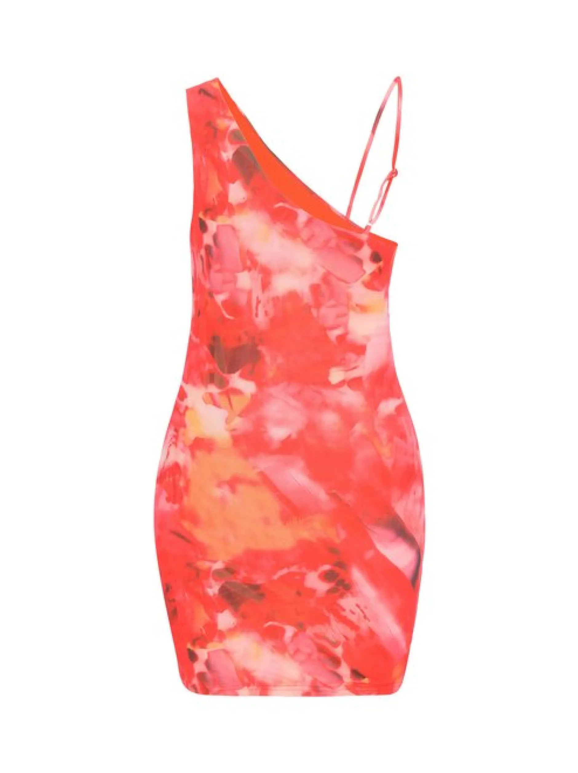 IZIA Damen Kleid in rot - Länge: mittel