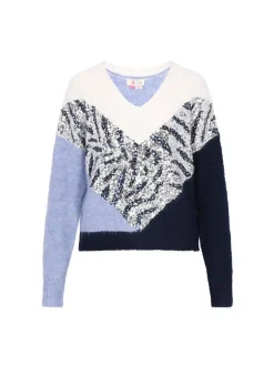 IZIA Damen Pullover in ecru