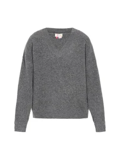 IZIA Damen Pullover in grau