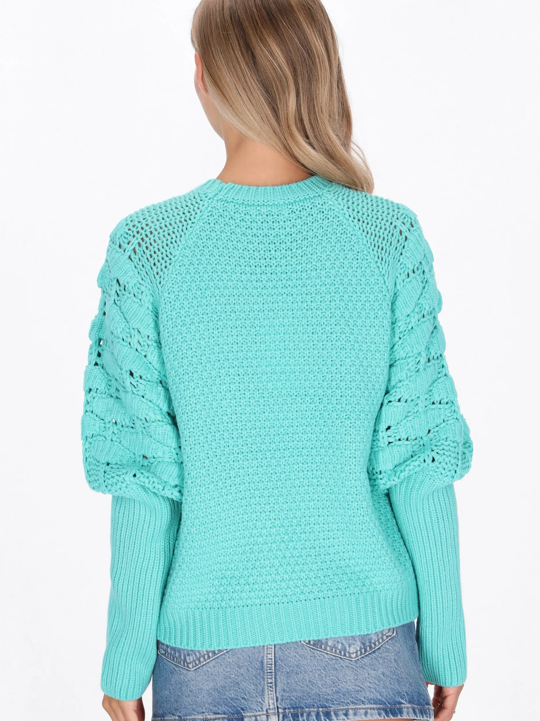 IZIA Damen Pullover in türkis