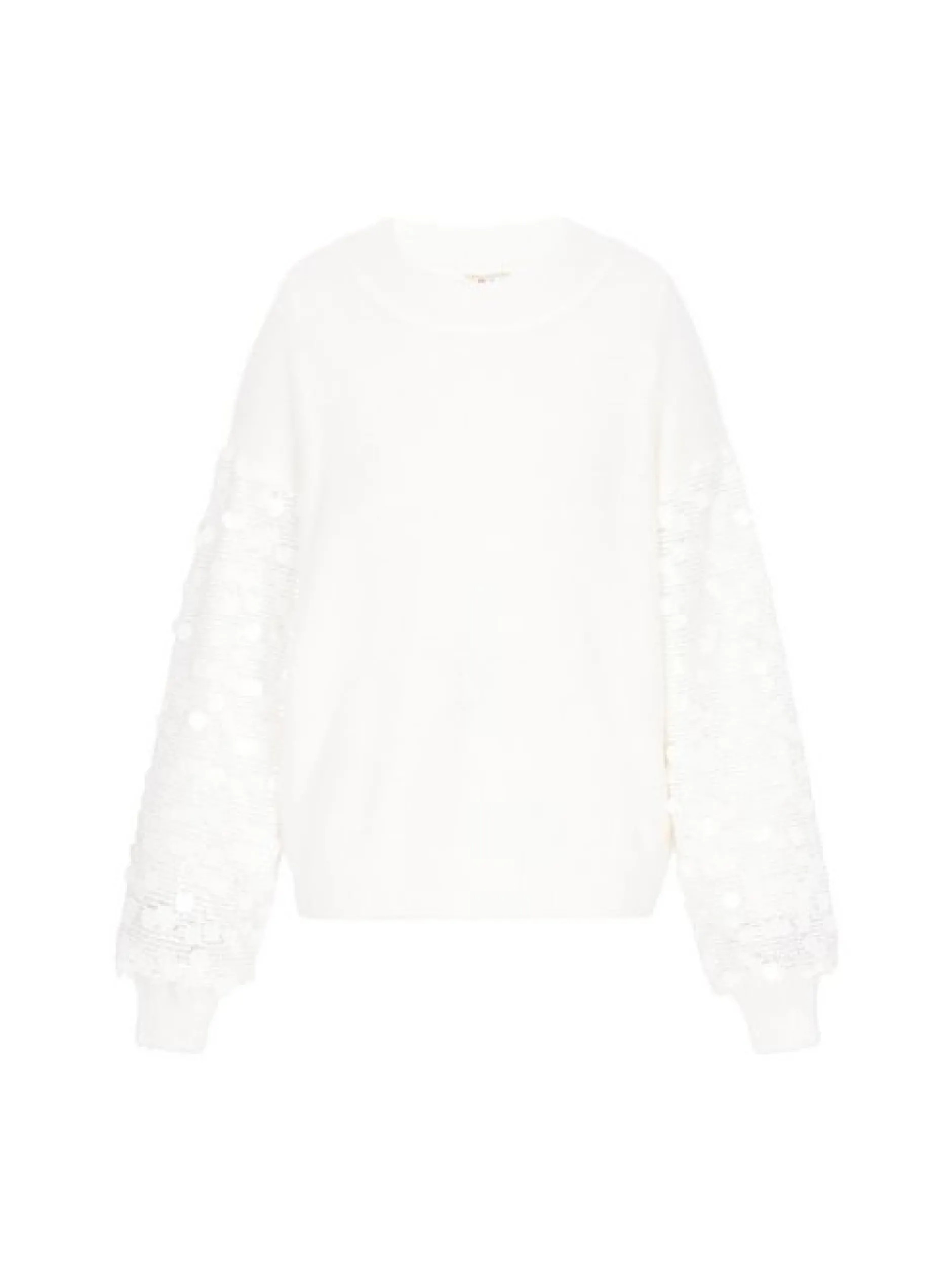 IZIA Damen Pullover in weiß