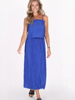 IZIA Damen Rock in blau