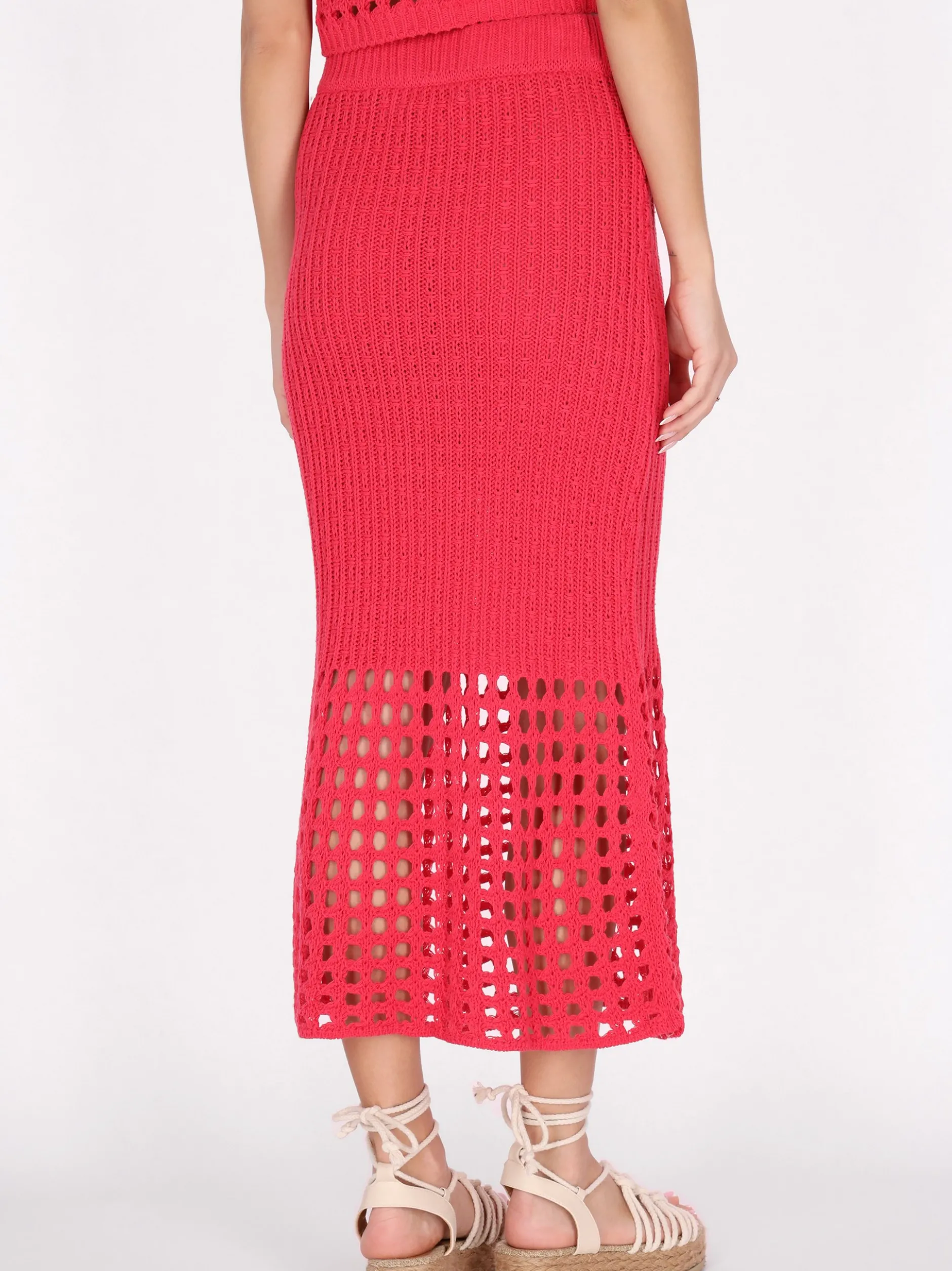 IZIA Damen Rock in fuchsia