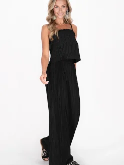 IZIA Damen Spitze in schwarz