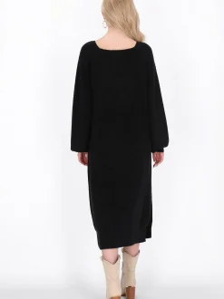 IZIA Damen Strickjacke in schwarz