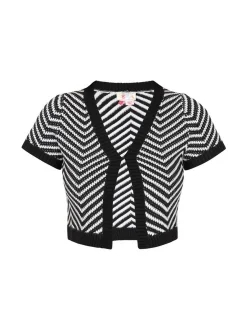 IZIA Damen Strickjacke in schwarz
