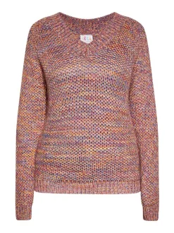 IZIA Damen Strickpullover in limone