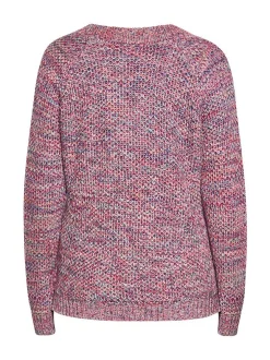 IZIA Damen Strickpullover in pink