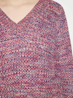 IZIA Damen Strickpullover in pink