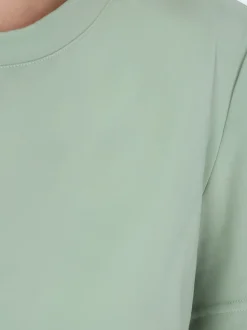 IZIA Damen T-Shirt in mint - Ausschnitt: Rundhals
