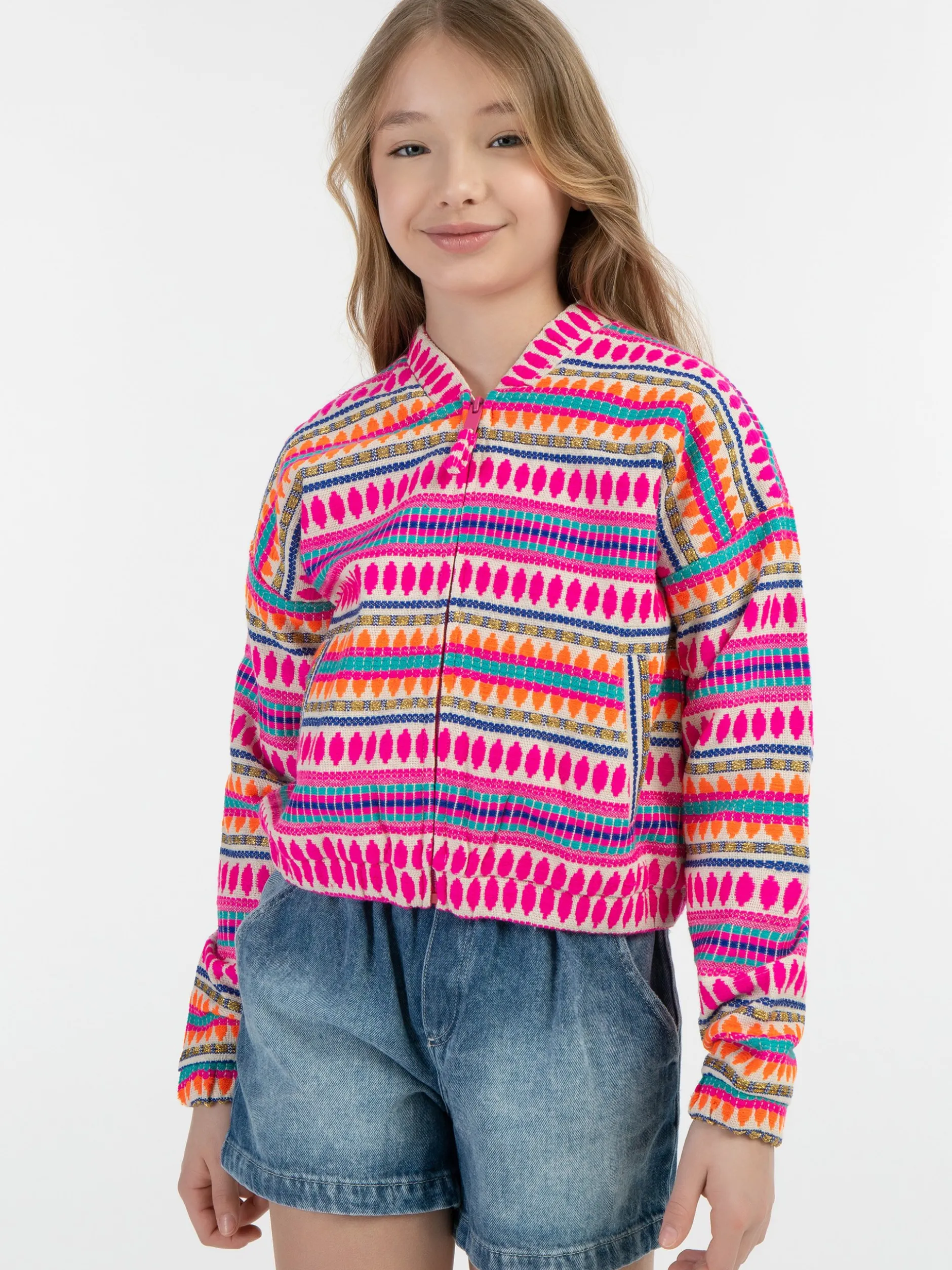 IZIA Mädchen Bomberjacke in pink