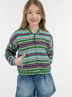 IZIA Mädchen Bomberjacke in türkis