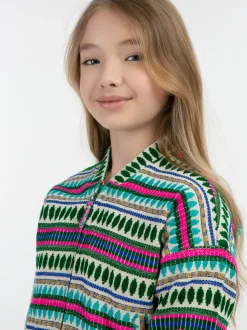 IZIA Mädchen Bomberjacke in türkis