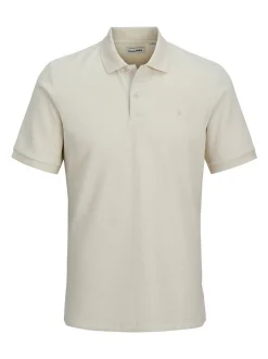 Jack & Jones Herren Poloshirt - Austin in beige