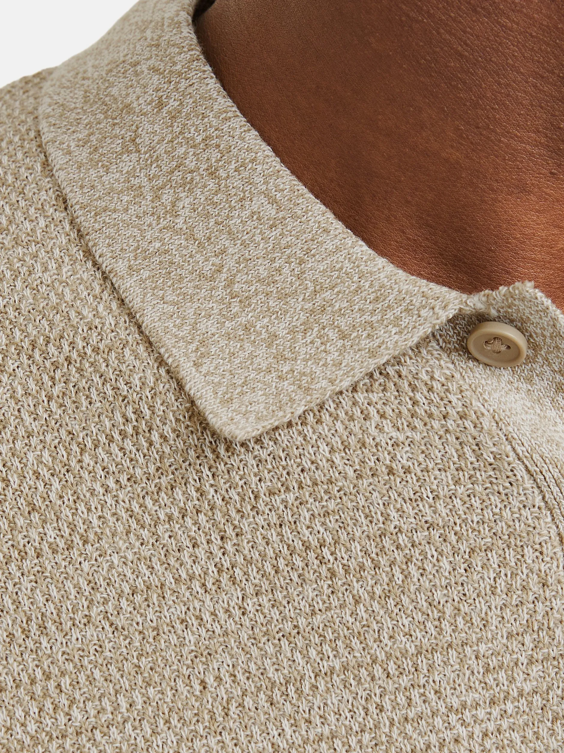 Jack & Jones Herren Poloshirt im 2er-Pack George in beige
