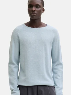Jack & Jones Herren Pullover im 2er-Pack Hill in ecru hellblau