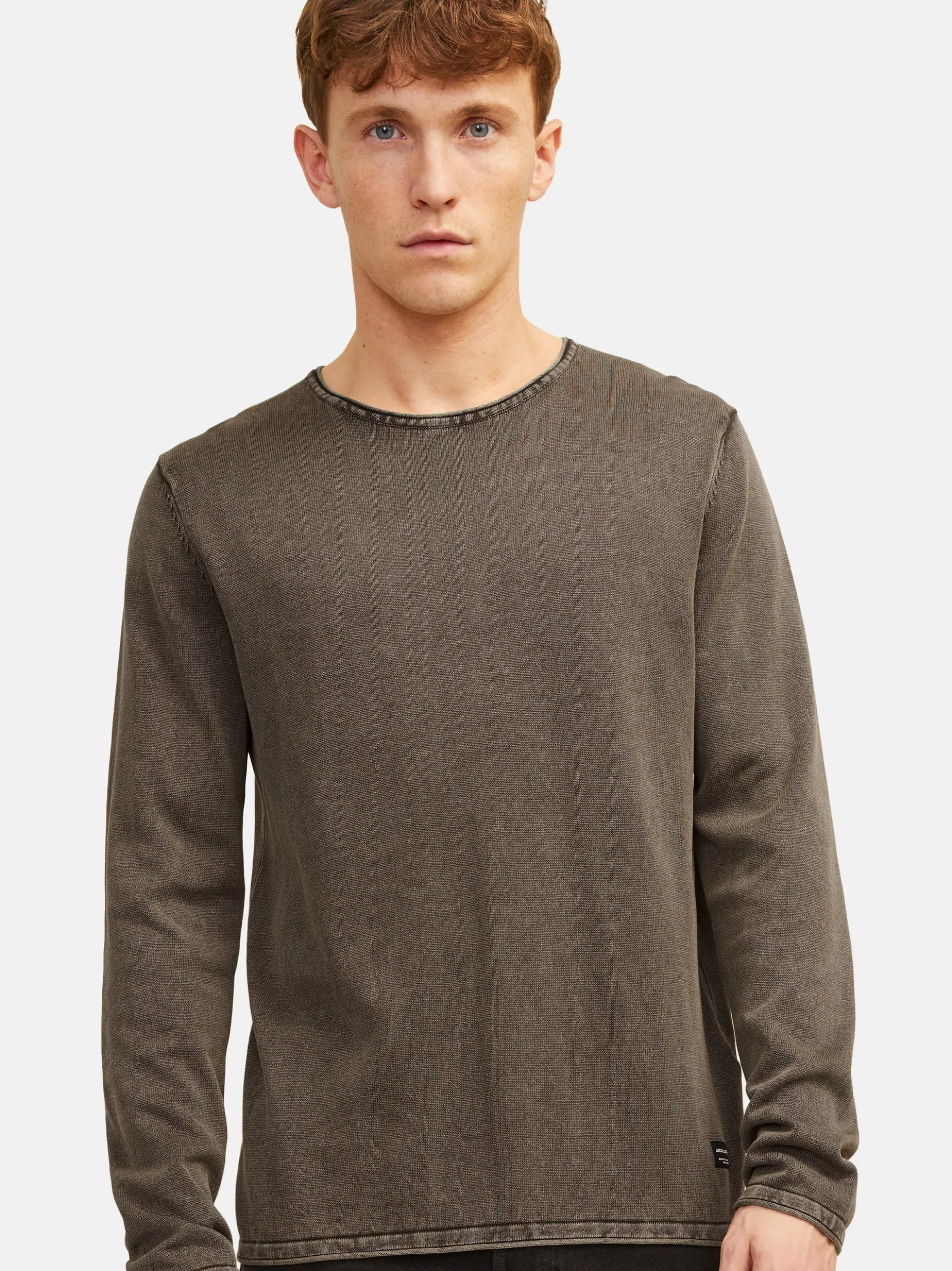 Jack & Jones Herren Pullover im 2er-Pack Leo in braun
