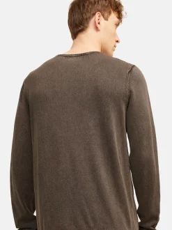 Jack & Jones Herren Pullover im 2er-Pack Leo in braun