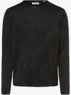 Jack & Jones Herren Pullover - JJEleo in anthrazit