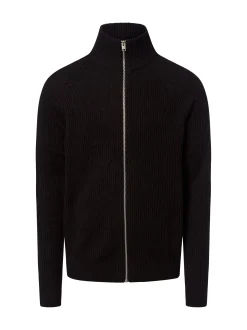 Jack & Jones Herren Strickjacke - JJPannel in schwarz