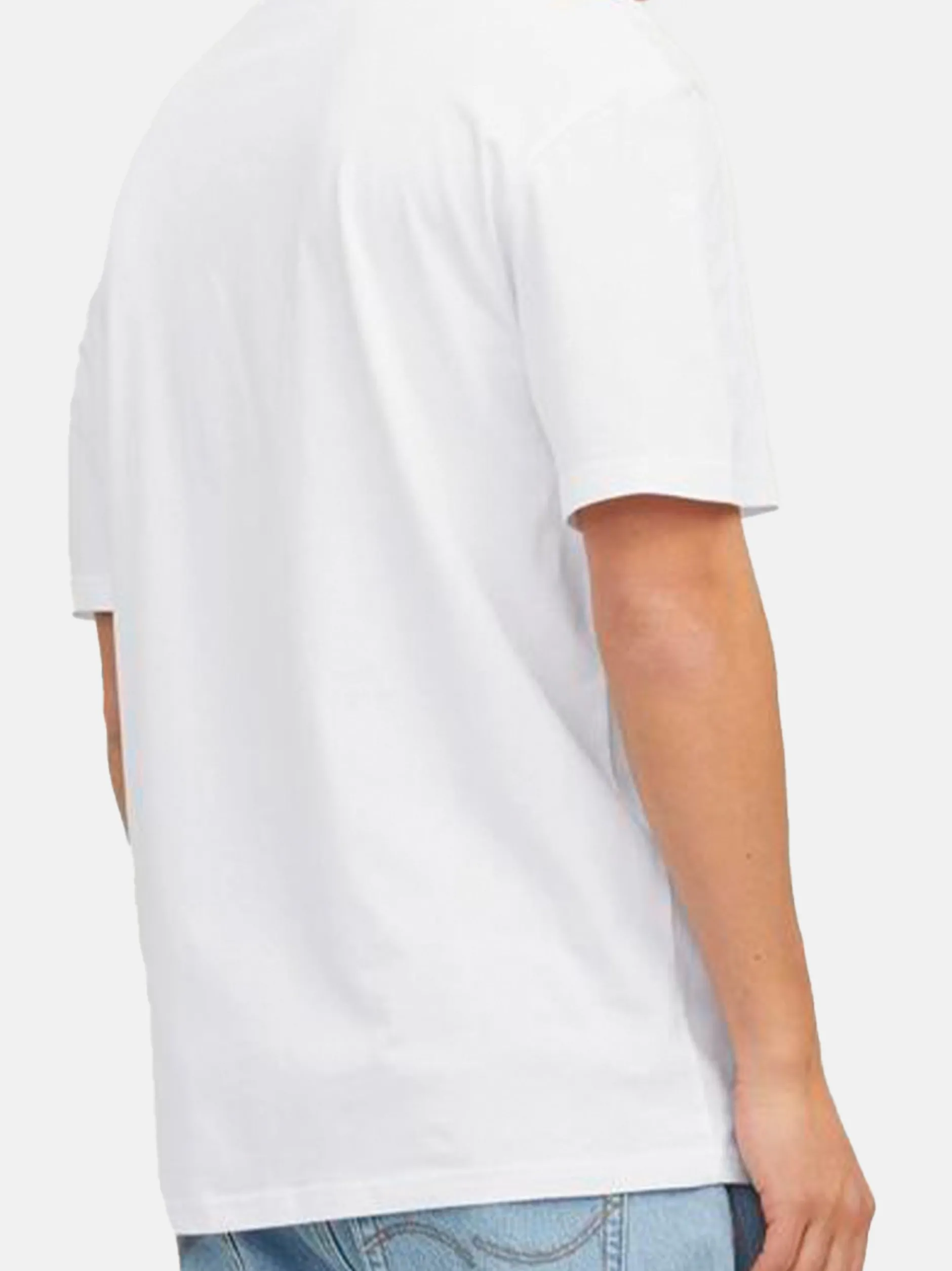 Jack & Jones Herren T-Shirt - 3er Pack Star JJ in weiß