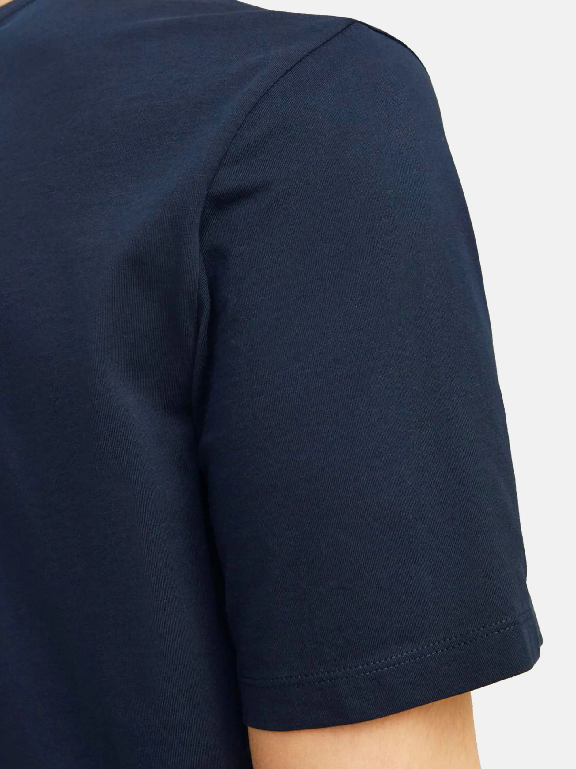 Jack & Jones Herren T-Shirt - 3er Pack Corp in blau