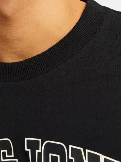 Jack & Jones Herren T-Shirt - 3er Pack Caleb Varsity in schwarz