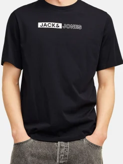 Jack & Jones Herren T-Shirt - 3er Pack Corp in denim