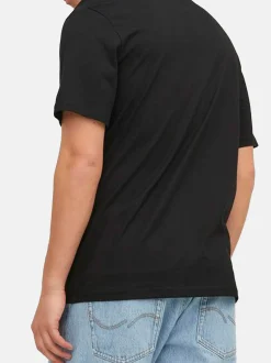 Jack & Jones Herren T-Shirt - 2er Pack Jorvesterbro in schwarz