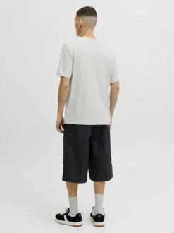 Jack & Jones Herren T-Shirt - JJIndiana in hellgrau