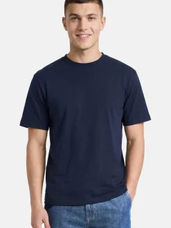 Jack & Jones Herren T-Shirts im 3er-Pack in marine