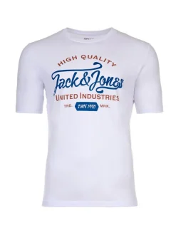 Jack & Jones Herren T-Shirts im 5er-Pack in mehrfarbig