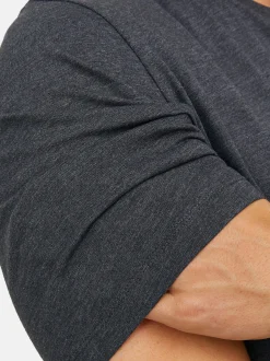Jack & Jones Herren T-Shirts im 5er-Pack in grau