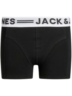Jack & Jones Jungen Boxershorts im 6er-Pack in schwarz