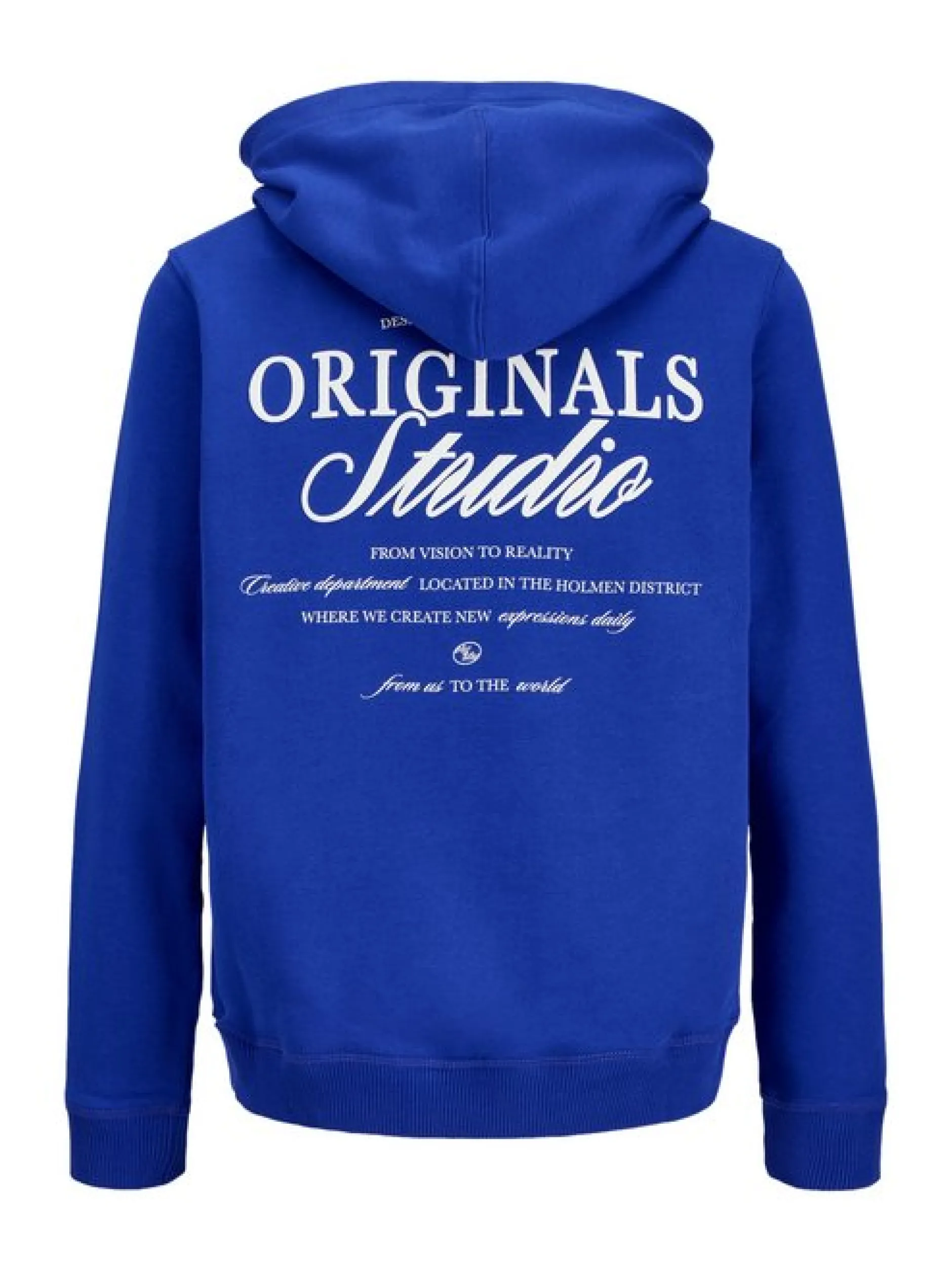 Jack & Jones Junior Jungen Kapuzenpullover in royal