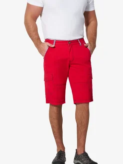 Jan Vanderstorm Herren Cargobermuda - SILJAN in rot