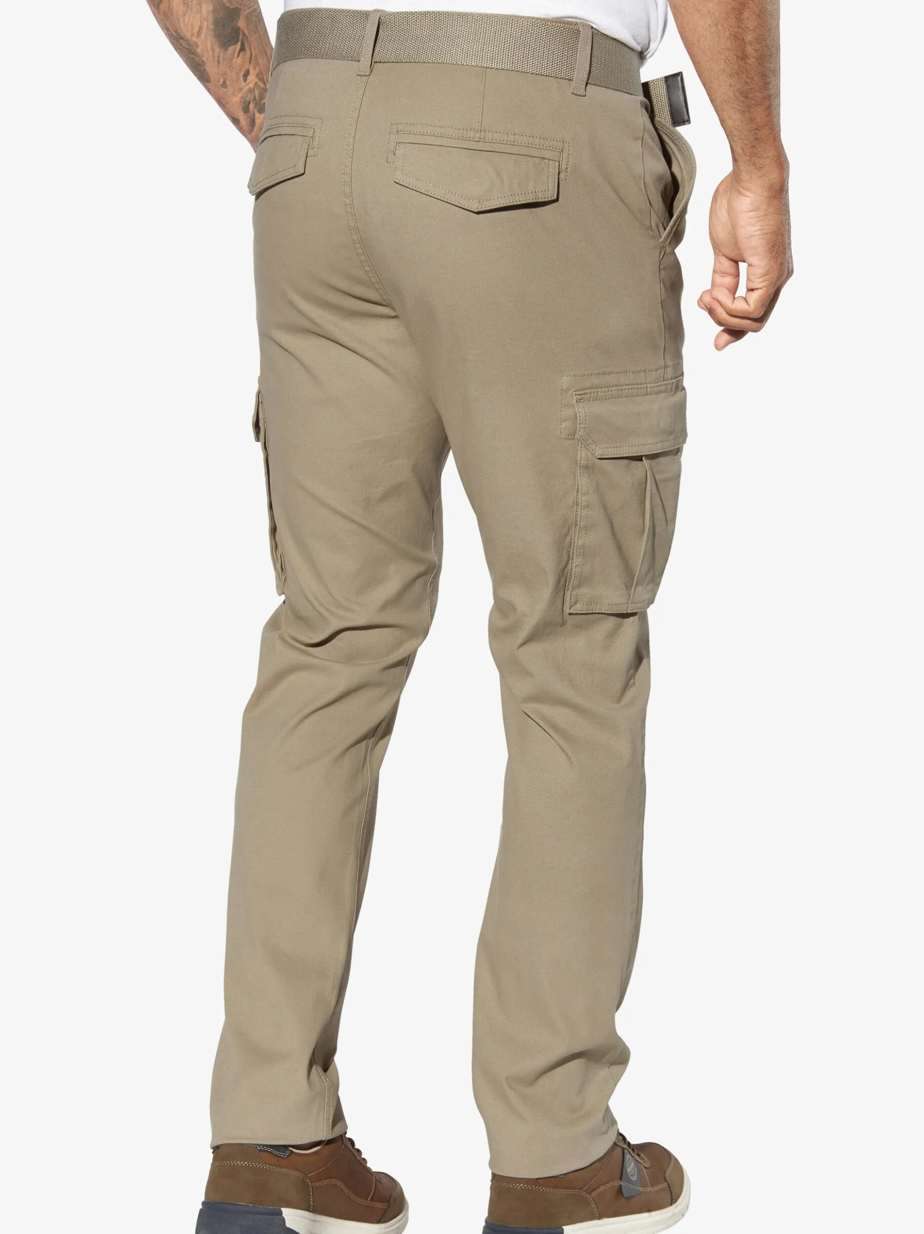 Jan Vanderstorm Herren Cargohose - GUNNMARK in beige