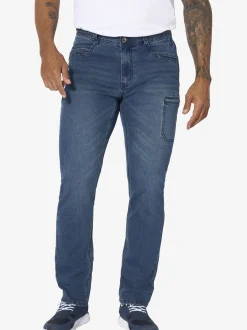 Jan Vanderstorm Herren Cargojeans - TUVE in blau