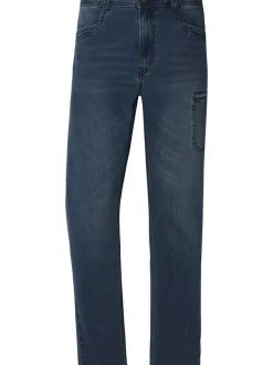 Jan Vanderstorm Herren Cargojeans - TUVE in blau