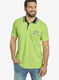 Jan Vanderstorm Herren Doppelpack Poloshirt - TEOFIL in blau grün