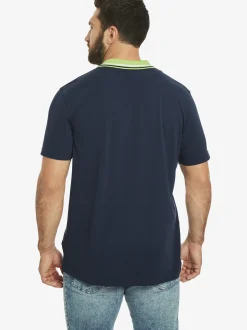 Jan Vanderstorm Herren Doppelpack Poloshirt - TEOFIL in blau grün
